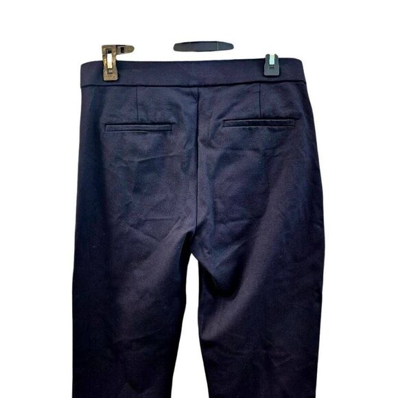 Gloria Vanderbilt Women's Navy Viscose/Nylon/Spandex Trousers Straight Pants - Picture 3 of 13